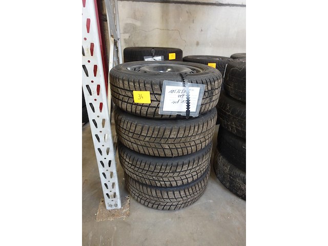 4x velg met band volkswagen 15 inch - afbeelding 2 van  4
