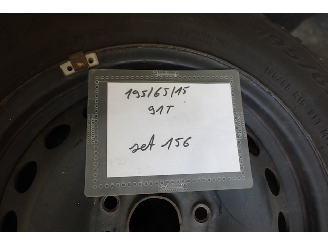 4x velg met band volkswagen 15 inch - afbeelding 4 van  4