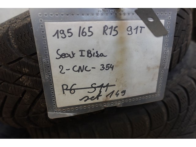 4x velg met band volkswagen 15 inch - afbeelding 4 van  4