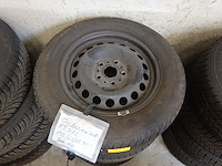 4x velg met band volkswagen 15inch - afbeelding 1 van  4