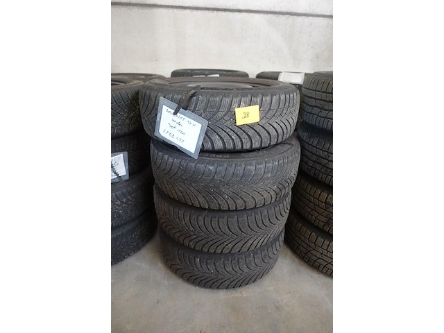 4x velg met band volkswagen 16 inch - afbeelding 2 van  4