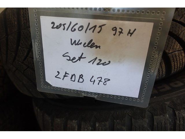 4x velg met band volkswagen 16 inch - afbeelding 4 van  4