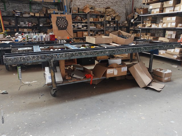 4x verrijbare werktafel - afbeelding 2 van  12