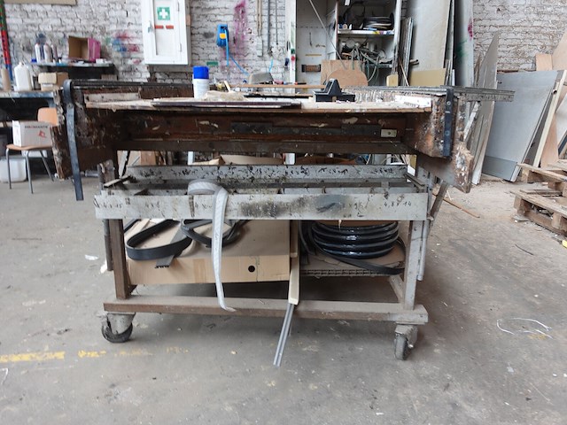 4x verrijbare werktafel - afbeelding 5 van  12