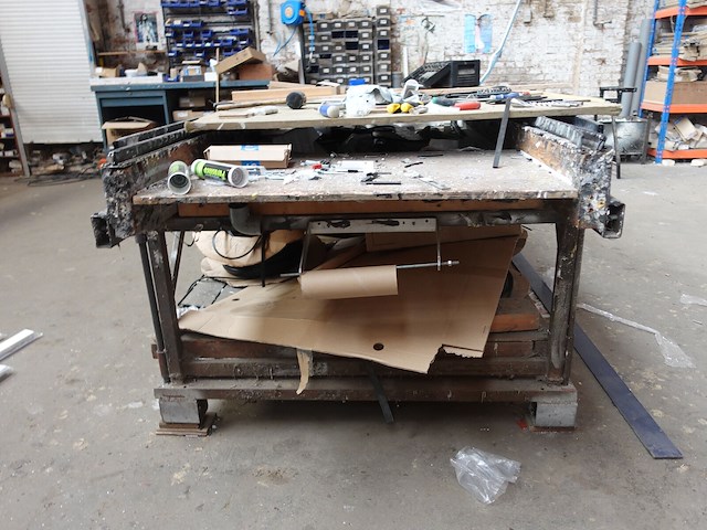 4x verrijbare werktafel - afbeelding 11 van  12