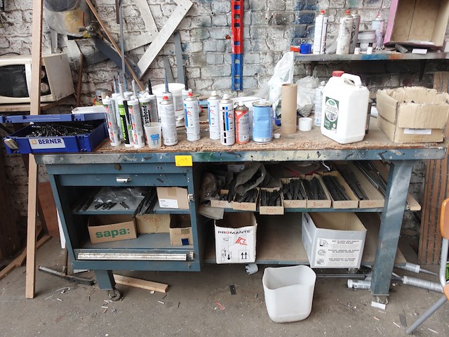 4x verrijbare werktafel - afbeelding 3 van  10