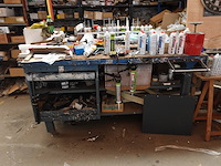 4x verrijbare werktafel - afbeelding 8 van  10