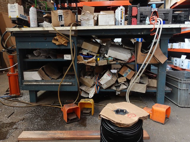 4x verrijbare werktafel - afbeelding 10 van  10