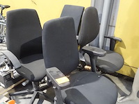 4x verrijdbare bureaustoel - afbeelding 1 van  2
