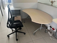 4x verrijdbare bureeltafel - afbeelding 5 van  8