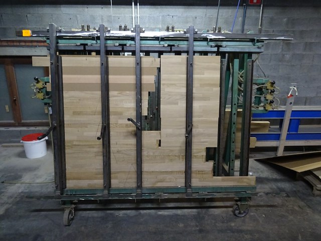 4x verrijdbare pneumatische pers - afbeelding 1 van  7