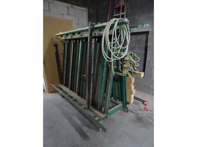 4x verrijdbare pneumatische pers - afbeelding 3 van  7