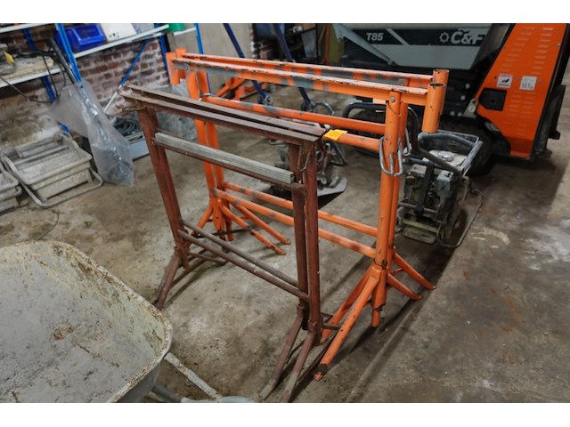 4x verstelbare bouwschraag - afbeelding 1 van  1