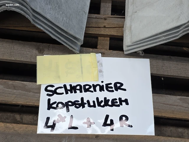 (4x) vezelcement hulpstukken voor golfplaten svk - afbeelding 5 van  5