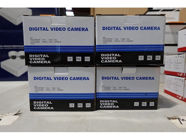 4x video camera topcam - afbeelding 1 van  4