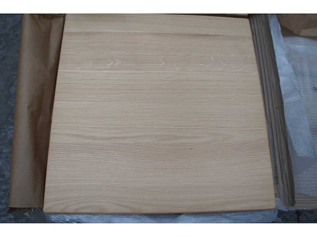 4x vierkant bijzettafelblad 40cm - afbeelding 1 van  5