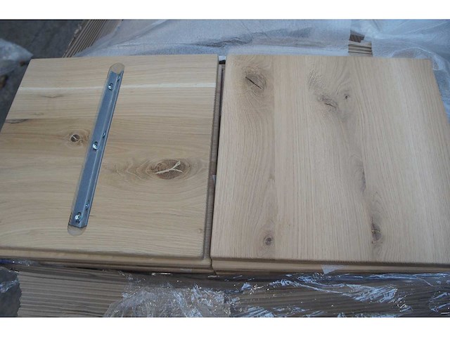 4x vierkant bijzettafelblad 40cm - afbeelding 2 van  5