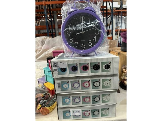 4x vintage wekkers - afbeelding 2 van  4