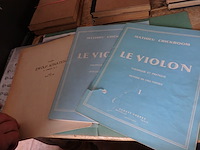 4x viool partituren - afbeelding 1 van  1