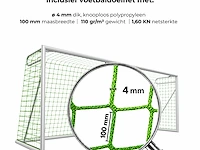 (4x) voetbaldoelen calzio champion 500, incl... - afbeelding 2 van  3