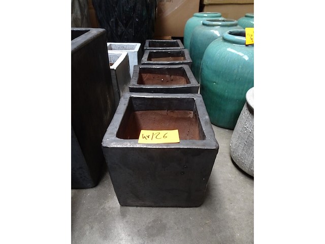 4x vorstvrije terracotta bloembak - afbeelding 3 van  4