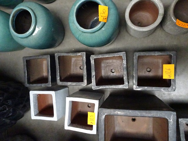 4x vorstvrije terracotta bloembak - afbeelding 4 van  4