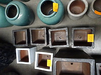 4x vorstvrije terracotta bloembak - afbeelding 4 van  4