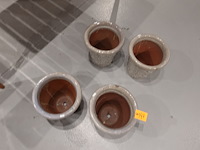 4x vorstvrije terracotta bloempot - afbeelding 3 van  4