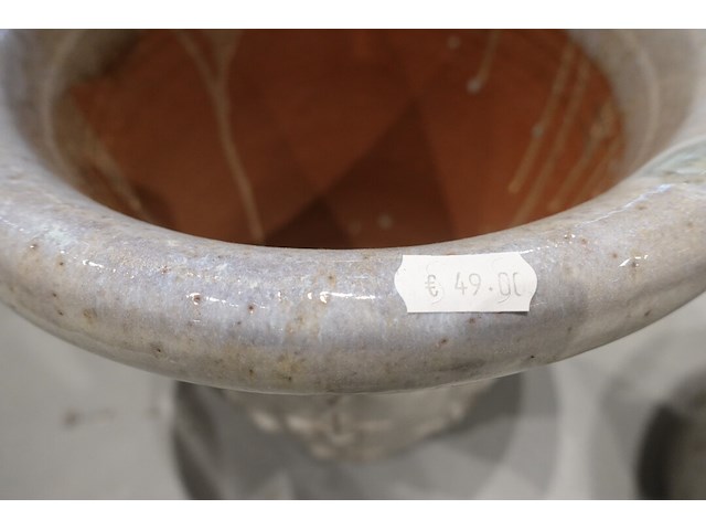 4x vorstvrije terracotta bloempot - afbeelding 4 van  4
