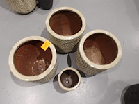 4x vorstvrije terracotta bloempot - afbeelding 3 van  5