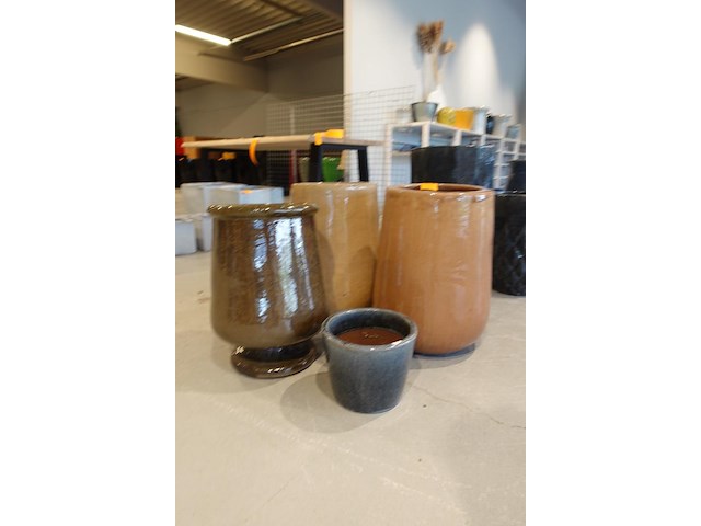 4x vorstvrije terracotta bloempot - afbeelding 1 van  7