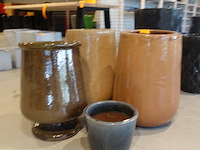 4x vorstvrije terracotta bloempot - afbeelding 1 van  7