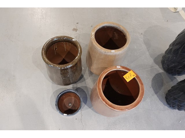 4x vorstvrije terracotta bloempot - afbeelding 3 van  7