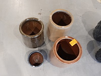 4x vorstvrije terracotta bloempot - afbeelding 3 van  7