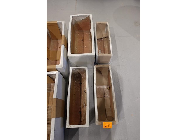 4x vorstvrije terracotta bloempot - afbeelding 1 van  2