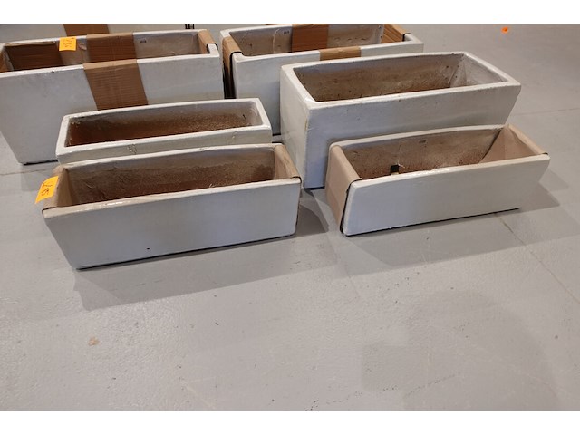 4x vorstvrije terracotta bloempot - afbeelding 2 van  2