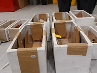 4x vorstvrije terracotta bloempot - afbeelding 2 van  2