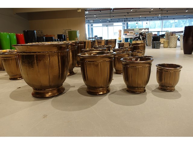 4x vorstvrije terracotta bloempot - afbeelding 1 van  4