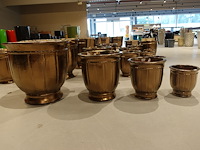 4x vorstvrije terracotta bloempot - afbeelding 1 van  4