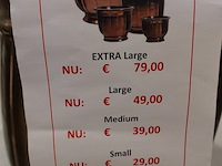 4x vorstvrije terracotta bloempot - afbeelding 4 van  4