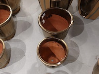 4x vorstvrije terracotta bloempot - afbeelding 1 van  3