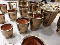 4x vorstvrije terracotta bloempot - afbeelding 2 van  3