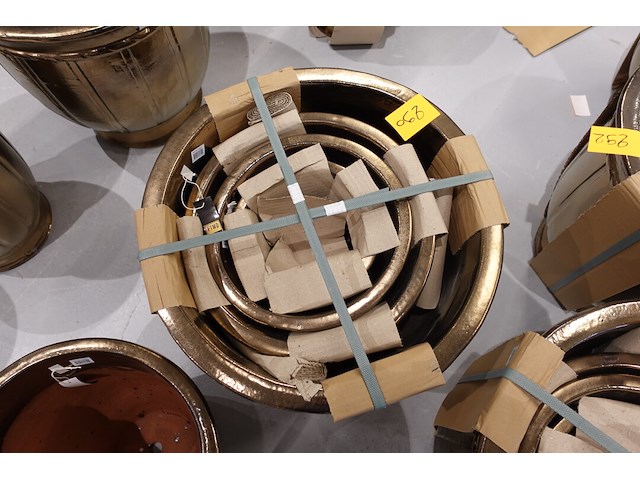 4x vorstvrije terracotta bloempot - afbeelding 3 van  3