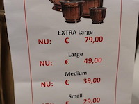 4x vorstvrije terracotta bloempot - afbeelding 3 van  3