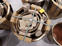 4x vorstvrije terracotta bloempot - afbeelding 2 van  3