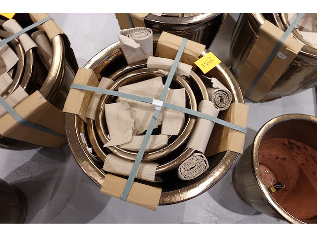 4x vorstvrije terracotta bloempot - afbeelding 2 van  3