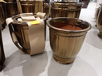 4x vorstvrije terracotta bloempot - afbeelding 1 van  2