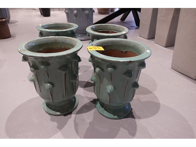 4x vorstvrije terracotta vaas - afbeelding 1 van  5