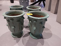 4x vorstvrije terracotta vaas - afbeelding 1 van  5