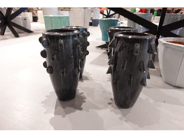 4x vorstvrije terracotta vaas - afbeelding 1 van  4